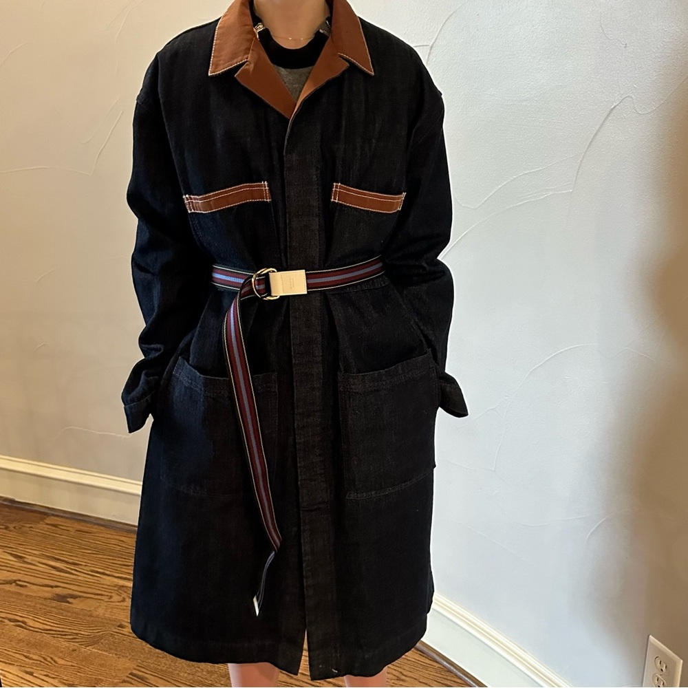 MARNI Denim Coat with Belt๐ธ - Picture 3 of 15
